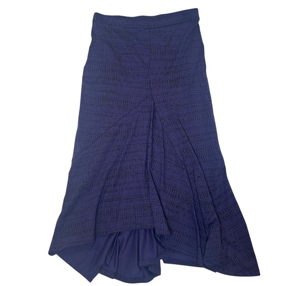 Dresses & Skirts - Matthildur $180 Flowy Goth High Low Maxi Skirt Cotton Lycra Purple Large NEW